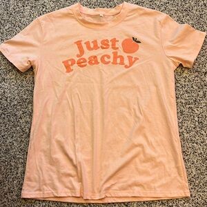 Peachy tshirt